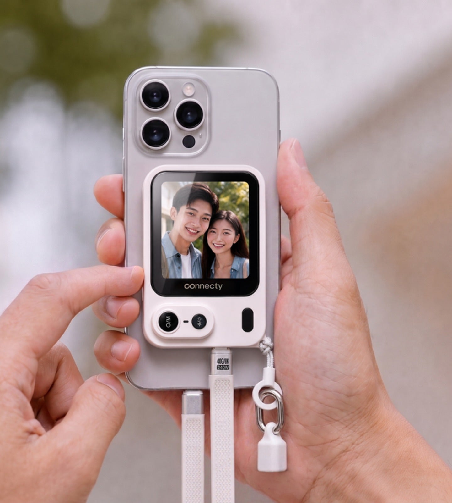 Connecty LivePro in hand